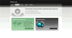 Desktop Screenshot of iddink.com